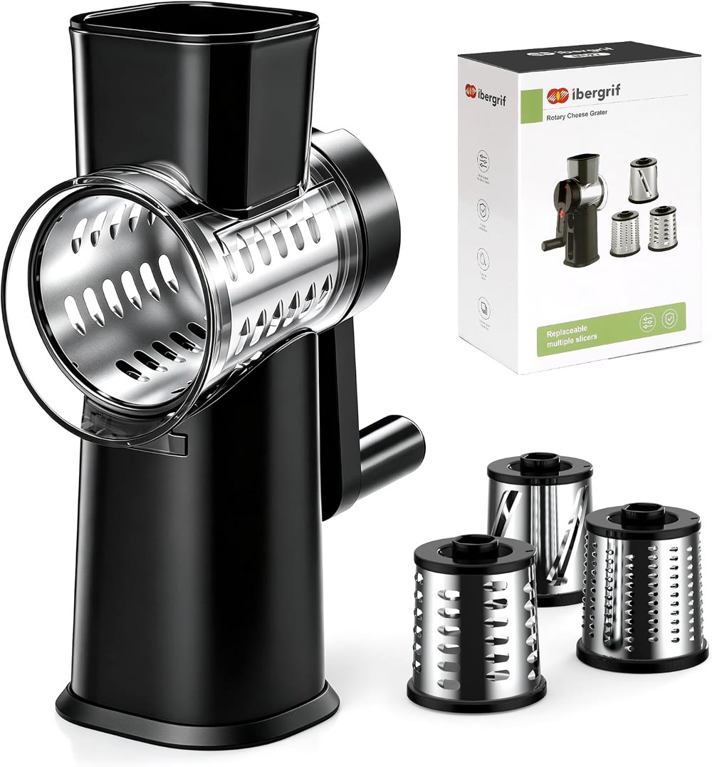 Ibergrif Rotary Cheese Grater