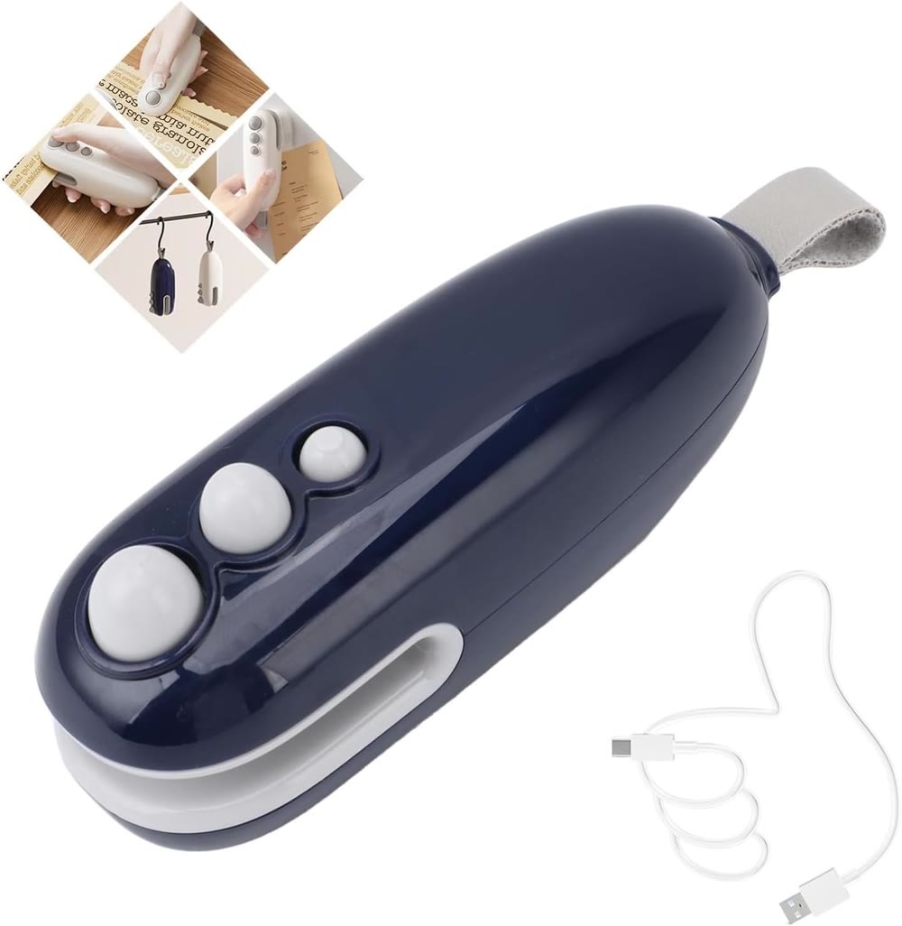 Mini Bag Heat Sealer with Cutter
