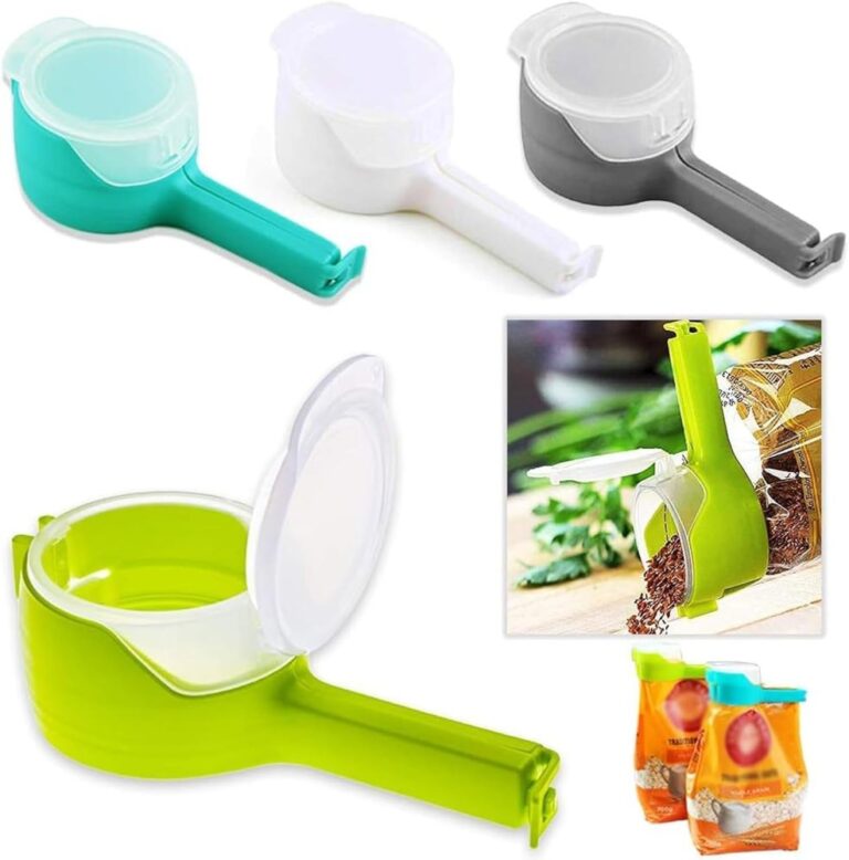 Bag Clips with Pour Spout